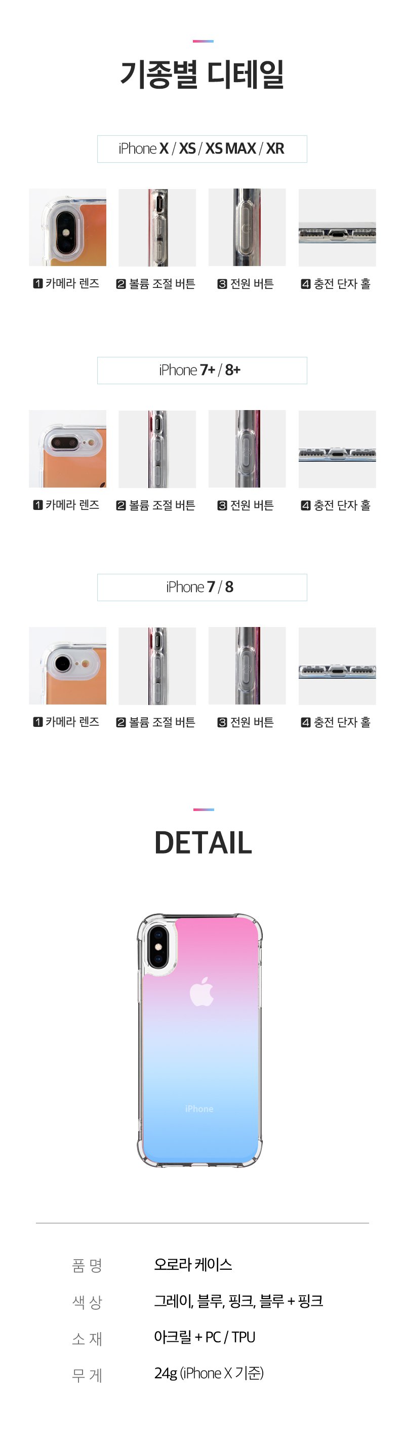 아이폰 XR 오로라 증폭스피커 그라데이션 케이스 16,900원 - 아이몰 디지털, 애플, 케이스, 아이폰XR 바보사랑 아이폰 XR 오로라 증폭스피커 그라데이션 케이스 16,900원 - 아이몰 디지털, 애플, 케이스, 아이폰XR 바보사랑